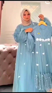 Jennaiyra Alika Dress LD100-110 PB140: Dress Cantik Busui Terlaris Best Seller