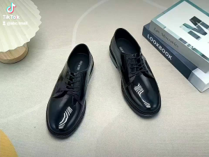 Black Leather Shoes: Stylish & Comfortable Options for Office, School & Security Guard