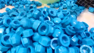 ฝาครอบเกลียวในPVC สีฟ้า 10ชิ้น 30ชิ้น 50ชิ้น และ 100ชิ้น