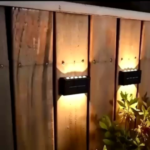 Lampu Taman  LED 2 Arah Tenaga Surya  / Lampu Tenaga Surya Lampu Hemat Energi lampu dinding tenaga surya lampu taman /  Lampu Dinding Outdoor Minimalis  2 Arah