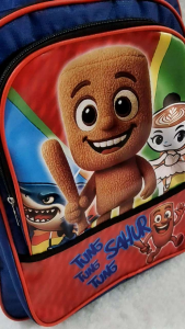 Tas ransel  anak  tung tung sahur batman gratis kaus kaki