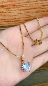 KALUNG XUPING EMAS 45CM WANITA PERMATA SIMPLE ANTU LUNTUR