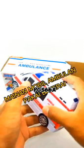 Mainan Mobil Ambulans Lampu 3D: Pilihan Terbaik Untuk Anak