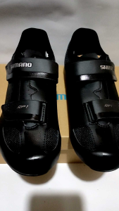 Shimano RP1 bike cleats shoes for RB/MTB Size 40424344 Black Synthetic Leather lightweight