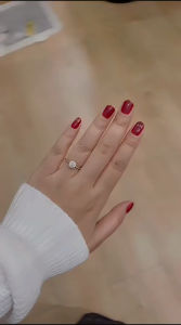 Nail henna Strawbery Bisa di pakai solat 100% halal free buffer