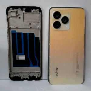 Housing Casing Realme C53 Backdor Bezzel Frame Ring Kaca Kamer Tombol Volume