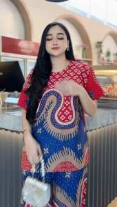 One set KARINA by Alesha Batik setelan kulot