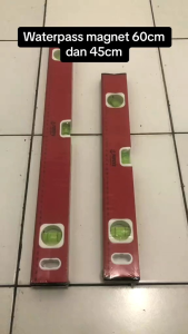 WATERPASS 24 INCH (60 CM) / ALAT UKUR SUDUT KEMIRINGAN 24 INCHI BERKUALITAS