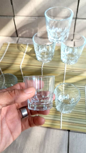 GELAS SLOKI KACA KIM -T297 set isi 6pc