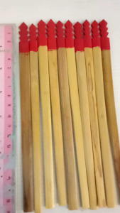 ไม้เซียมซี(งานไม้ไผ่)ขนาดสูง18ซม.กว้าง0.5ซม.ราคาชิ้นละ5บาท เฉพาะไม้เซียมซี