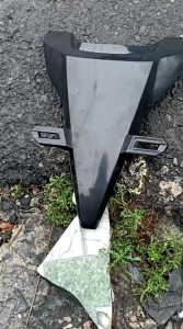 cover tameng panel dasi Vario k59 Vario 125 Vario 150 2018 2019 2020 2021 LED hitam glossy