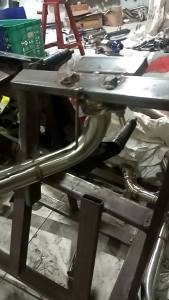 KNALPOT ORIGINAL AL RACING UNTUK X-MAX NEW DAN X-MAX OLD