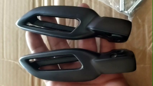 Footstep Scoopy New 2020-2024 warna hitam dopp bahan aluminium tebal