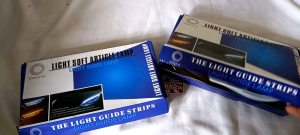 Sepasang Lampu LED Alis Tempel DRL 60CM 45cm 30Cm Mobil Motor Sein Running Welcome Flexible Sen Rem Mundur Lampu alis Motor Mobil Beat Vario Avanza Calya BNrio