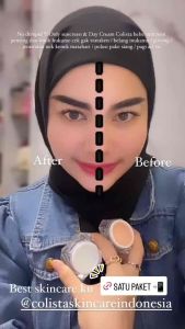 COLISTA PAKET HEMAT BOOSTER (Sunscreen & Night Extra Glow) Colista Skin Care BPOM