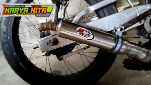 Knalpot Yamaha RX King Bahan Full Stainless Steel: Aksesoris Motor Berkualitas Tinggi