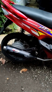 Knalpot Copy Cms Yamaha Mio M3 Mio Sporty Mio Smile Mio Gt Fazio X ride Free Go Tsukigi Standar Racing copy Cms