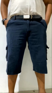 Celana Pendek Cargo pria/wanita full katun tebal santai ada jumbo