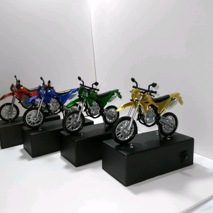 DIECAST 1:18 MOTOCROSS KTM Motor Trail RIDE IT Racing SPECIAL CROOM gold