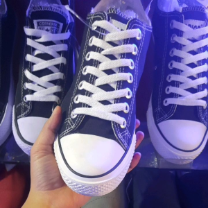 Warrior Sparta Hitam Putih Lc - Sepatu sekolah - Sepatu warrior pendek