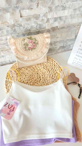 💋𝑩𝒀𝒁𝑨𝒁𝑨🎉สายเดี่ยวผ้าร่อง 49.- สายสปาเก็ตตี้ใส่สบาย เซ็กซี่ LK23⚡️⚡️