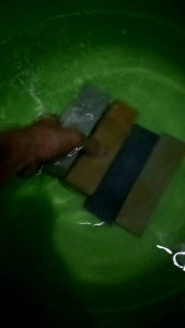 Batu asah asli alam.isi 4 pcs