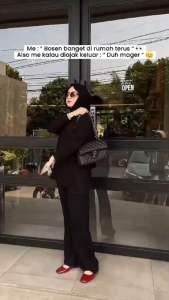 Dira One Set: Setelan Pakaian Summer Wanita Terbaru 2024 M L XL