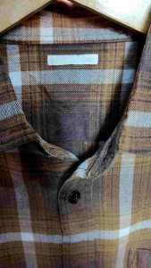 Kemeja Flanel Semi Veterano "Global Uniqlo" GU Original Second Size XL