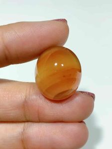 ธนาภรณ์✨อาเกตส้ม(Orange Agate) 23.75 กะรัต(GSH1101)