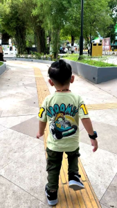 Celana Chinos Panjang Cargo Anak Laki-laki & Perempuan