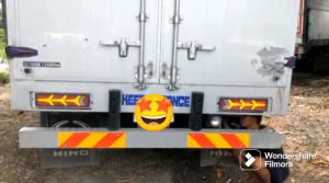 1 Pair(2pcs) - New Model 24V (18" x 5") WATERPROOF TAIL LIGHTS For All Truck Trailer Elf Forward 10w/6w ISUZU FUSO HINO