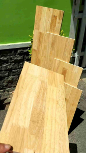 20x120x12mm gỗ ghép cao su làm kệ làm tủ .gỗ tự nhiên không thấm nước