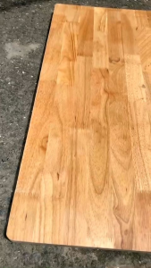 Gỗ ghép cao su 40x80x18mm  làm bàn kệ giá sách