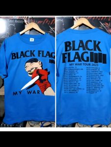 kaos band BLACK FLAG ME WAR