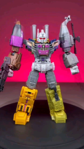 Blokees Galaxy Defender Version Transformers Decepticon Combaticons Bruticus Chibi Type Mini Action Figure Model Kit