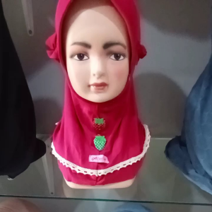 Hijab Bergo Bayi Jersey Pet Renda By Alzelvin Hijab