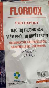 1 Gói FLORDOX 100g Phòng Và Xử Lý Thương Hàn Viêm Phổi Tụ Huyết Trùng Trên Gà Ngan Vịt Heo Trâu Bò Dê Cừu