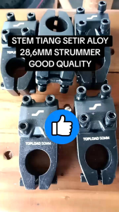 STEM TIANG SETIR SEPEDA BMX ALOY STRUMMER 286 MM
