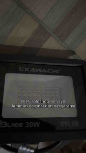 Lampu Sorot PREMIUM LUAR BIASA TERANG Blade Kawachi 50W IP65 TAHAN AIR / Lampu Taman Tembak Flood Led