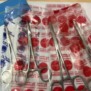 Pen y tế 16cm thẳng không mấu cong không mấu gắp bông băng rửa vết thương xuất xứ Pakistan