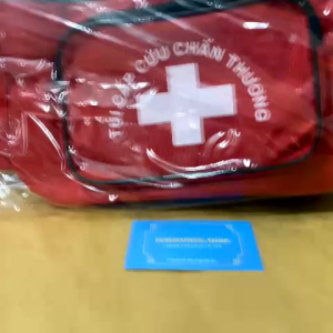 Túi cứu thương - túi y tế chống nước đúng chuẩn Bộ Y tế size M màu đỏ