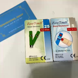 Que thử mỡ máu Cholesterol cho máy đo Rossmax Easy Touch GCU ET322 (5 que)