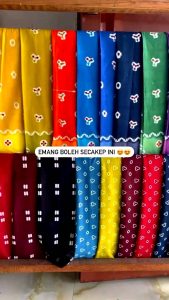 Kain Batik Jumputan: Pilihan Bahan Seragam Kebaya