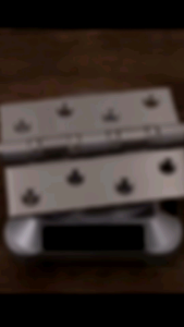 Engsel Pintu Ukuran 4 Inc Tebal 2.5mm Warna Silver