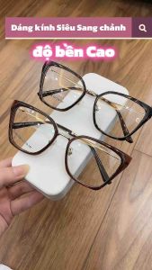 [3-5/8 Hoàn Tiền 25%] Kính vuông to thời trang  dành cho nữ cá tính chắc chắn 87006A