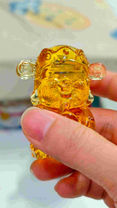 Thần tài pha lê chiêu tài lộc để bàn thờ bàn làm việc shop bán hàng vật phẩm trang trí tài lộc