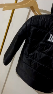 jaket tebal sablon belakang // jaket anak anak tanggung 6-13 tahun /jaket musim hujan