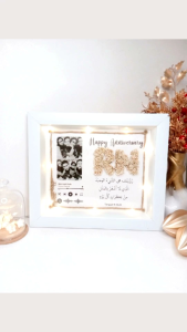 FLOWER FRAME 3D HADIAH KADO WISUDA ULANG TAHUN BIRTHDAY ALL EVENT CUSTOM