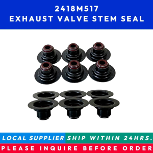 2418M517 EXHAUST VALVE STEM SEAL 10000-00118 4225844M1 254-3954 [PACK OF 12PCS] [LOCAL STOCK. READY TO SHIP WITHIN 24HRS.] PERKINS/FG WILSON/CATERPLIIAR/MASSEY FERGUSON