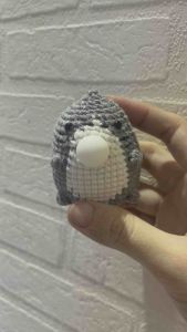 Cá mập thú bóp tay xả stress /thú bóp bong bóng/ cá mập len (ảnh thật)